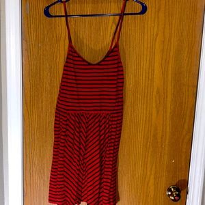 Billabong size L spaghetti strap, mid length dress